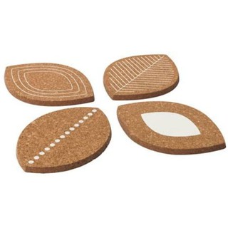 ที่รองหม้อ จานร้อน Sjuda Pot Stand Set of 4 by IKEA ( 40329302 )