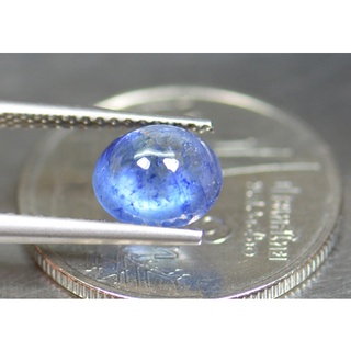 พลอยไพลินหลังเบี้ย (Sapphire) 2.30 กะรัต (16001)