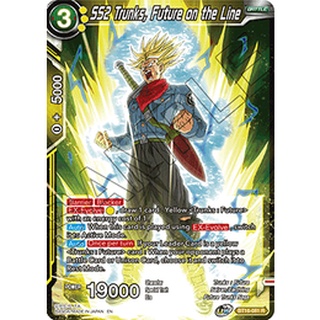 DB DB-BT16-081 SS2 Trunks, Future on the Line Realm of Gods Rare EN BT16-081 0821000021753