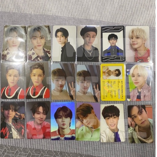 PC PHOTOCARD NCT OFFICIAL jeno we young taeyong sg21 ชุด taeil day ver johnny id card doyoung seoul 