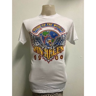 เสื้อวง VAN HALEN สไตล์วินเทจ เสื้อยืดผู้ชาย