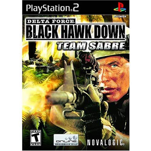 แผ่น PS2 Delta Froce Black Hawk Down :Team sabre แผ่นปั้ม ปลายทางได้