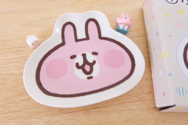 จาน Kanahei ใบเล็ก จากญี่ปุ่น( ไม่มีกล่อง)