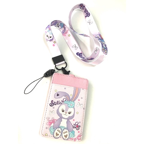 STELLA LOU SD สายคล้องคอ ที่ใส่บัตร พร้อมสายคล้องคอ ลาย สเตลล่า  งานดี สวยงาม     MNN