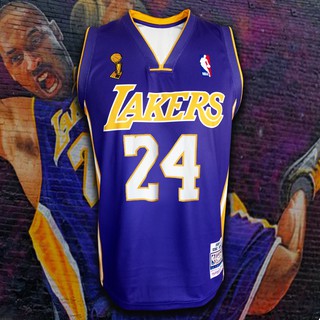 เสื้อบาส เสื้อบาสเกตบอล NBA LA.Lakers เสื้อทีม ลอส แองเจลิส เลเกอร์ส #BK0011 รุ่น Classic Kobe Bryan#24 ไซส์ S-5XL