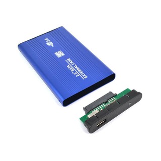 กล่องอลูมิเนียมกล่องฮาร์ดดิสก์ภายนอก 2 . 5 Usb 2 . 0 Sata