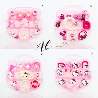 กล่องเครื่องประดับผม ลาย Hello Kitty Angel Baby