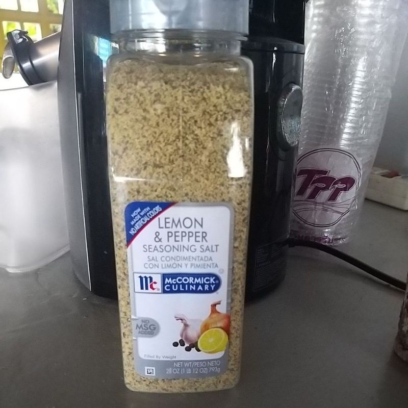 McCormick Lemon pepper seasoning 28oz/793g
