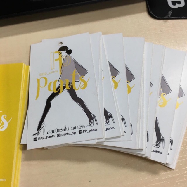 ออกแบบฟรี ส่งแบบให้ดูก่อนส่งของ นามบัตร,บัตรสะสมแต้ม,ป้ายห้อย ออกแบบฟรี