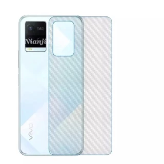 ฟิล์มกันรอยหลัง For Vivo V50/V70 V50lite V60 V60lite V40/V40pro/V30pro/Y21/Y33S 2021/Y33T/Y21T/V23/V23E ฟิล์มลายเคฟล่า