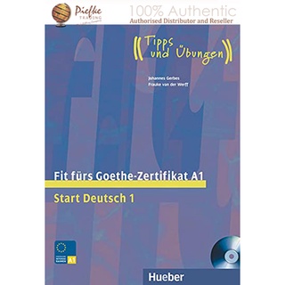 fit furs goethe-zertifikat a1 - lehrbuch (Examenes) (German ) : 9783190018727 (นำเข้าของแท้100%)