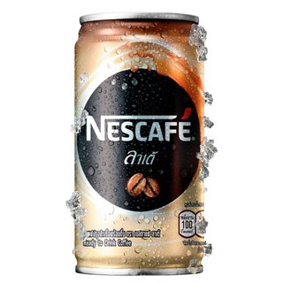 🔥HOT🔥 เนสกาแฟ ลาเต้ พลัส กาแฟปรุงสำเร็จพร้อมดื่ม 180มล. Nescafe Latte Plus Instant Coffee 180ml