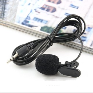 ไมค์หนีบปกเสื้อ ไมค์ ไมค์โครโฟน หนีบ ไลฟ์สด ไมค์ mini Clip-on Microphone รุ่น YW-001