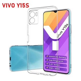 V25Pro 5G(พร้อมส่งในไทย)เคสTPUใสกันกระแทกคลุมกล้องVivo V25Pro 5G/V23E 5G/Y15S 2021