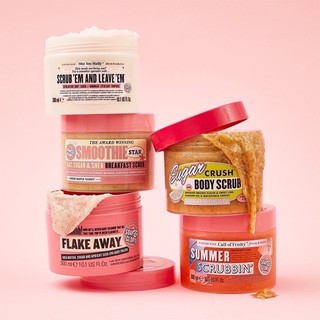 สครับขัดผิวและบัทเทอร์ครีม บำรุงผิว Soap&amp;Glory Scrub Body Scrub/ Bady Buttercream 300 ml.