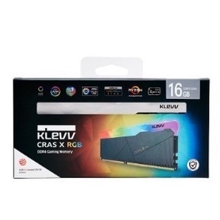 KLEVV CRAS X RGB รุ่น 16GB DDR4 3200MHz Gaming/OC U-DIMM (KD4AGU880-32A160W)