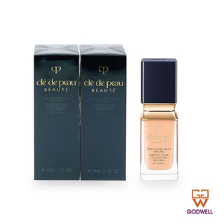 Cle De Peau Beaute - Radiant Fluid Foundation Natural SPF25 PA++ (O10/I10) - Ship From Hong Kong