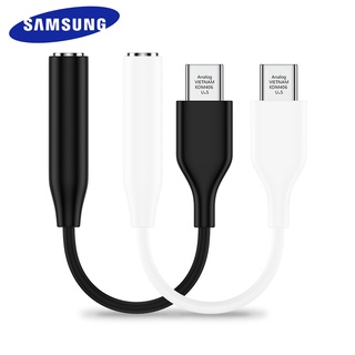 อะแดปเตอร์สายเคเบิ้ลเสียง Usb Type c เป็น 3.5 มม. Aux Type-c 3 5 สําหรับ Samsung Galaxy S21 S22 Ultra S20 Note 20 10 Plus Flip3