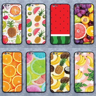 เคสมีอถือ iphone 6 plus ลายผลไม้รวมแสนอร่อย สินค้าพรีเมี่ยม สีสันสวยงาม ราคาถูก เคส TPU แข็งแรงทนทาน ไม่ขูดตัว