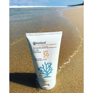 ReReef ครีมกันแดดเป็นมิตรต่อปะการัง Mineral-based Reef-safe Ocean-friendly Sunscreen SPF50 (40g)