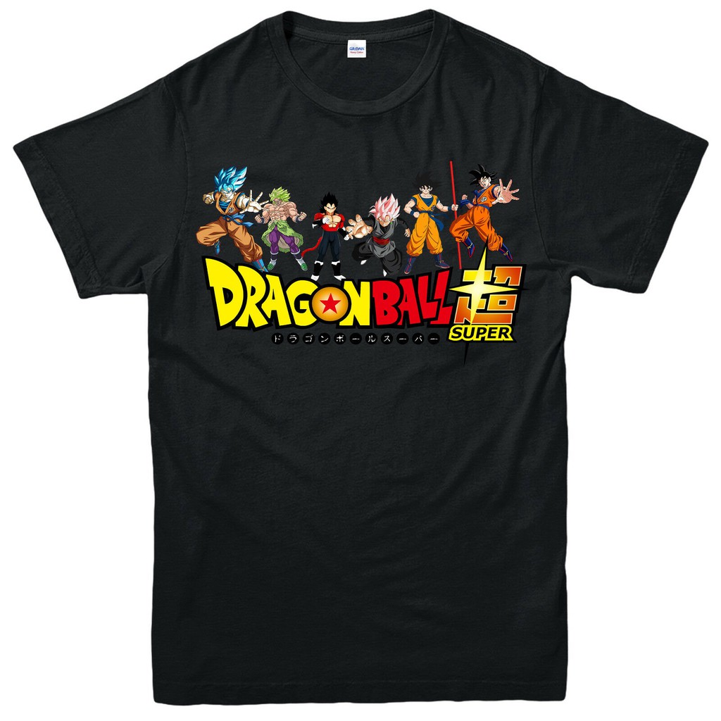 เสื้อยืดลายฟิกเกอร์ดราก้อนบอล Super Broly Ku Vegeta