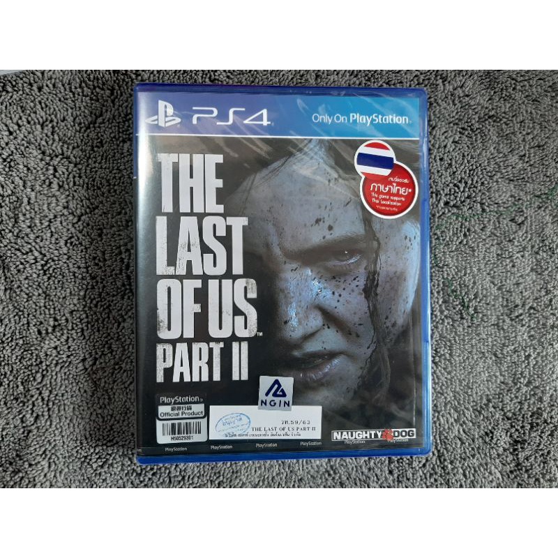 แผ่นเกมส์ps4 The last of us part2 ของแท้ 100% มือ1-มือสอง