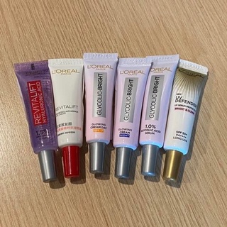 ลอรีอัล บำรุงผิวหน้าขนาดทดลอง พร้อมส่ง