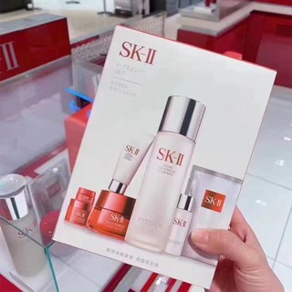 Sk-ii sk2 skll skii ใหม่ ชุดครีมทําความสะอาดผิวหน้า สไตล์เกาหลี 230 มล. 80 กรัม 20 มล. Qingyinglu 30 มล. 7 ชิ้น