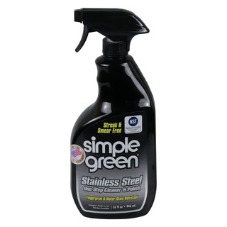 น้ำยาทำความสะอาดสเตนเลส SIMPLE GREEN  STAINLESS STEEL CLEANER &amp; POLISH SIMPLE GREEN