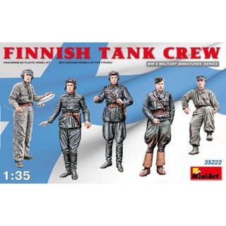 โมเดลประกอบ MiniArt 1/35 MI35222 FINNISH TANK CREW