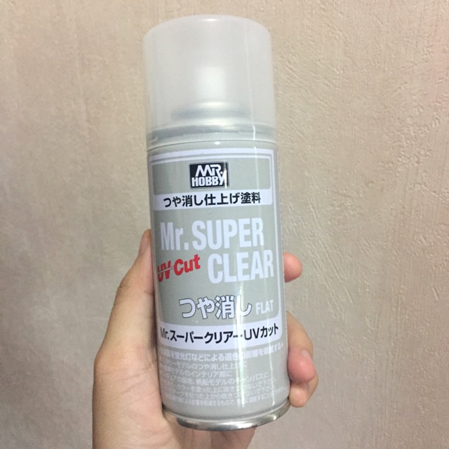 Mr Super Clear Flat UV Cut (Mr Hobby MSC Matt spray) | Shopee Thailand