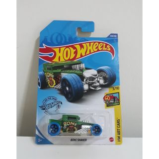 รถเหล็ก Hotwheels BONE SHAKER สีเขียว (ib012)