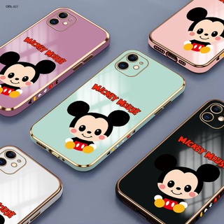 OPPO A15 A15S A7 A5S A12 A12S A9 A5 A31 A12E A53 A33 A74 A92 A52 2020 4G 5G Side เคสออปโป้ สำหรับ Case Side Sitting Mouse เคส เคสโทรศัพท์ เคสมือถือ Full Cover Shockproof Cases