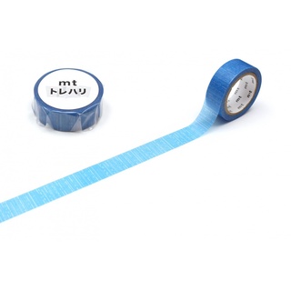 mt masking tape fab tracing paper tape rain (MTTRHA08) /เทปตกแต่งวาชิ รุ่น tracing paper ลาย rain แบรนด์ mt masking tape