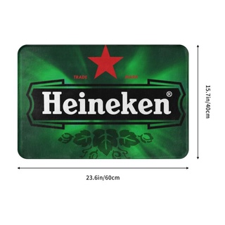 Heineken พรมเช็ดเท้า กันลื่น ดูดซับน้ํา แห้งเร็ว สําหรับห้องน้ํา ห้องครัว ทางเข้า