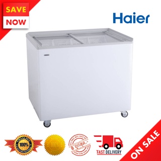 ⚡️ Best Sale ⚡️ HAIER ตู้แช่แข็งฝากระจกแนวนอน 8.0 คิว รุ่น SD-296R