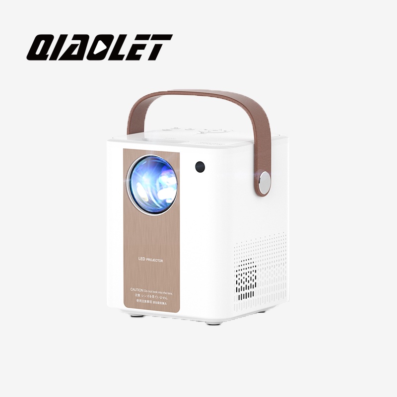 โปรเจคเตอร์ QIAOLET Z1 Mini Projector Full HD Android WIFI 1080P รองรับเสียงAI เเท้ สว่าง 200ANSI