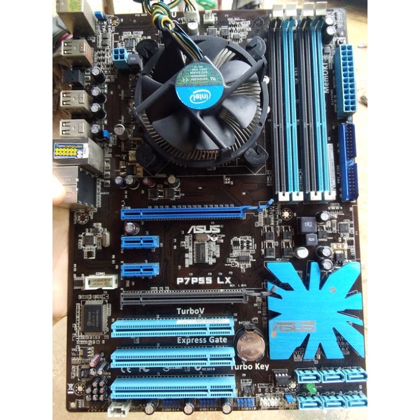 เมนบอร์ดพร้อม cpu i5-760 Asus P7P55 LX Socket 1156 ddr3