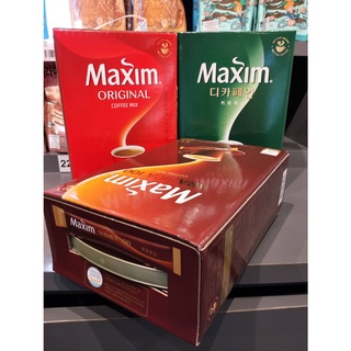 กาแฟ 3 in 1 Maxim Original 100T / Maxim Decaffeinated 100T / Maxim Arabica 100T