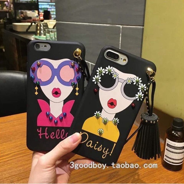 เคสยางนิ่มๆ มีตุ้งติ้ง iPhone