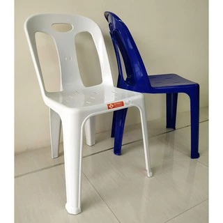 เก้าอี้พลาสติก มีพนักพิง ยางกันลื่น ขนาด 47x52.5x81.5 Cm. รุ่น 919 Plastic Chair