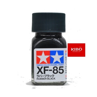 สีดำวัสดุดูเป็นยาง TAMIYA XF-85 RUBBER BLACK