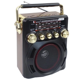 วิทยุ IP-860 ฟังได้ทั้ง Bluetooth FM/AM/เล่นUSBได้/SD/MP-3/ รุ่น Portable-karaoke-box-microphone-radio-fm-usb-01d-K3