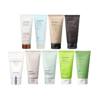 ส่งไว🚀24ชม. Innisfree Foam 150g รวมโฟม Green Tea, Bija, Volcanic, Super Volcanic 2X, Amino Acid, Apple Seed, Blueberry