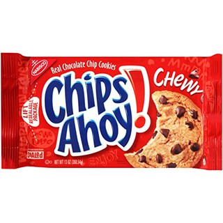 Nabisco Chips Ahoy Chocolate Chip Cookies 368g  นาบิสโก้ ชิปส์ คุกกี้ช็อกโกแลตชิป 368g