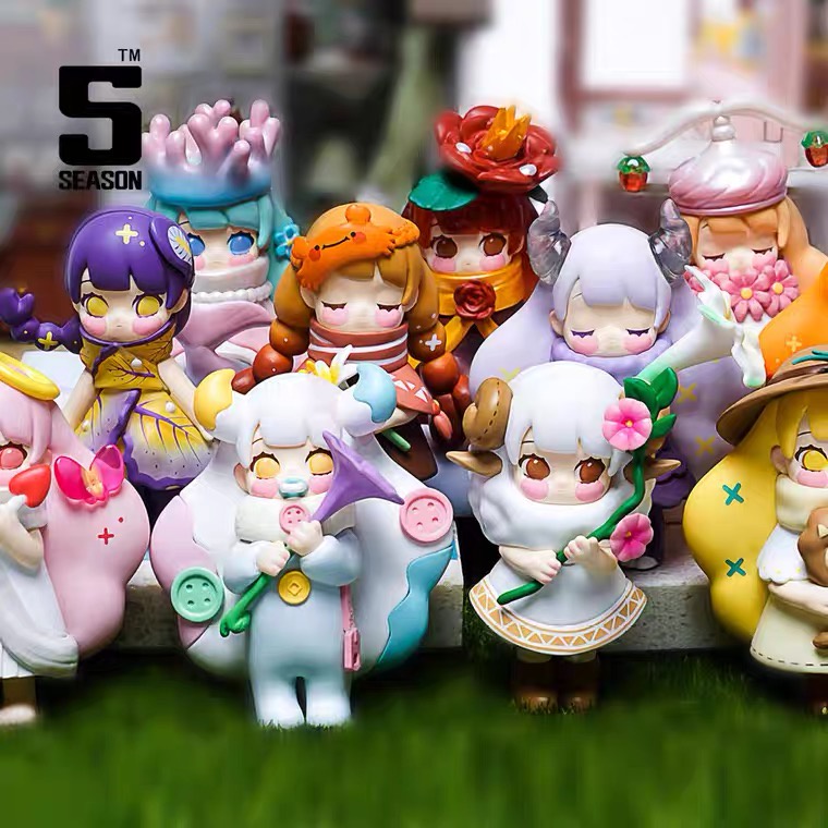 [แบบแยก] Cora Princess Flower Zodiac ลิขสิทธิ์แท้ 👑 ของสะสม Blind Box Art Toy 52 Toys ของเล่น เจ้าหญ
