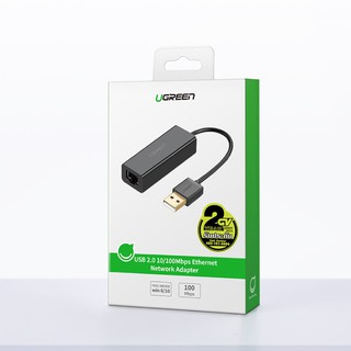 UGREEN 30305 USB 2.0 to Lan 10/100 Mbps