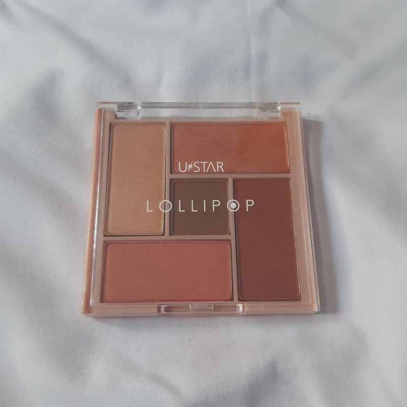 ส่งฟรี❗ustar lollipop color palette อายแชโดว์ ยูสตาร์ โลลี่ป๊อป คัลเลอร์ พาเลต