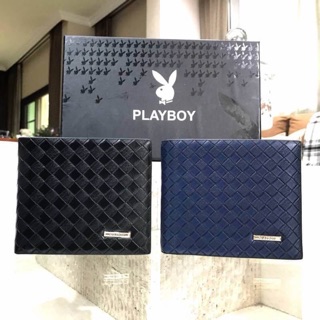 NEW ARRIVAL! PLAYBOY SHORT WALLET กระเป๋าสตางค์ใบสั้นพับ2ตอนรุ่นใหม่ล่าสุด Limited Edition จาก Playboy 🍭