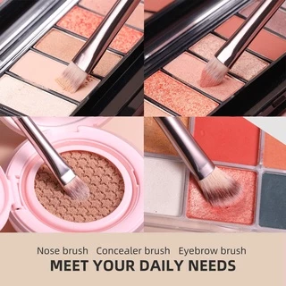 แปรงแต่งหน้า H02 brush set เซต10ชิ้น ปัดแก้ม ไฮไลท์ Make up brush fancy(สีสวยละมุนมาก)